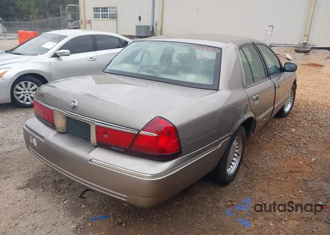 2001 Mercury Grand Marquis Ls from USA, damaged, VIN 2MEFM75W61X647329